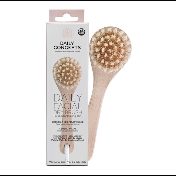 Daily Concepts Facial Dry Brush.  Never Used.  Brand new in box. - Picture 3 of 4